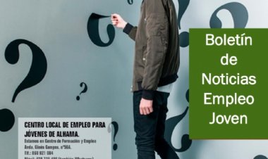 Boletín semanal del centro de empleo para jóvenes (28-01-2022)