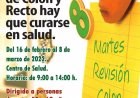 Programa de Prevención de Cáncer de Colon y Recto: del 16 de febrero al 8 de marzo de 2022