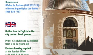 Este domingo 27 de febrero, a las 11.00 h. "Ruta Urbana Monumental", un paseo por la historia de Alhama recorriendo los puntos culturales más emblemáticos del centro urbano