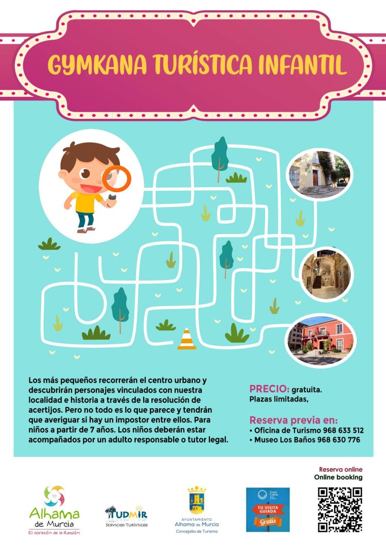 Primera gymkana turística infantil de este año el sábado 12 de febrero a las 11.00 h.