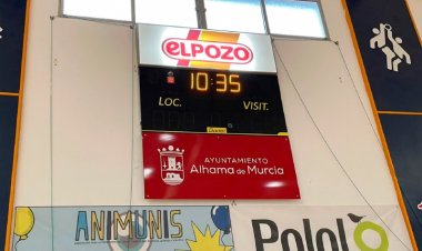 El pabellón Adolfo Suárez estrena nuevo marcador electrónico deportivo