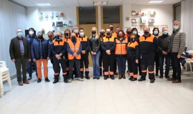La agrupación de voluntarios de Protección Civil de Alhama, Corremayo Mayor 2022