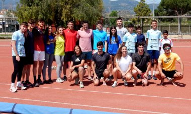 Del 14 al 18 de abril, la pista de atletismo 'Antonio Peñalver' ha acogido los entrenamientos del Programa Nacional de tecnificación Deportiva de Pruebas Combinadas.