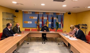 Reunión con la CHS para tratar los daños por lluvias en la rambla del Molino