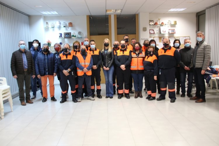 La agrupación de voluntarios de Protección Civil de Alhama, Corremayo Mayor 2022