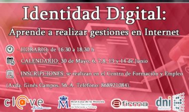 Empleo y Desarrollo Local pone en marcha un curso para realizar gestiones en Internet