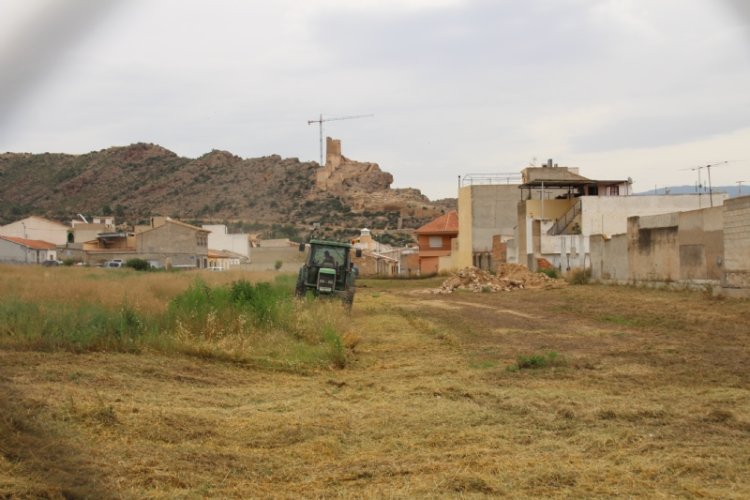 El Ayuntamiento inicia la campaña de desbroce y limpieza de solares