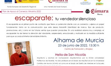 ´Escaparate: tu vendedor silencioso´, curso de escaparatismo para comercio local