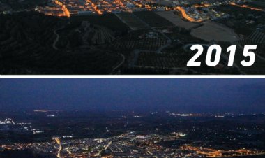 El Ayuntamiento sustituye otras 1.300 luminarias por led en el casco urbano y pedanías