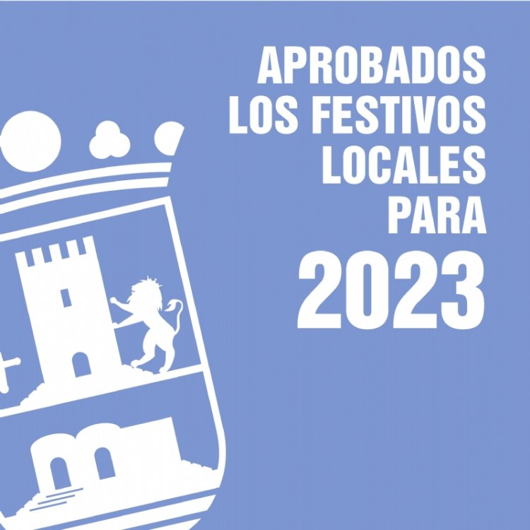 ALHAMA: Los festivos locales para 2023 serán el jueves 2 de febrero y el viernes 6 de octubre