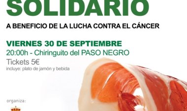 ALHAMA: IV Corte de jamón solidario Feria 2022