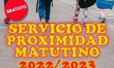 Admitidas todas las solicitudes del Servicio de Proximidad Matutino (21-10-2022)