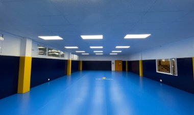 ALHMA: El Ayuntamiento renueva por completo la Sala Tatami del pabellón municipal Adolfo Suárez