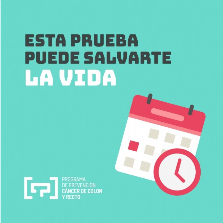 Programa de Prevención de Cáncer de Colon y Recto: del 2 de marzo al 3 de abril de 2023.