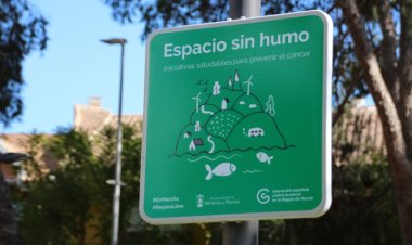 Alhama se suma a la campaña ´Espacios sin humo´ de la AECC