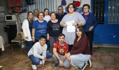 La peña ´Pasajeros al tren´, Corremayo Mayor 2023