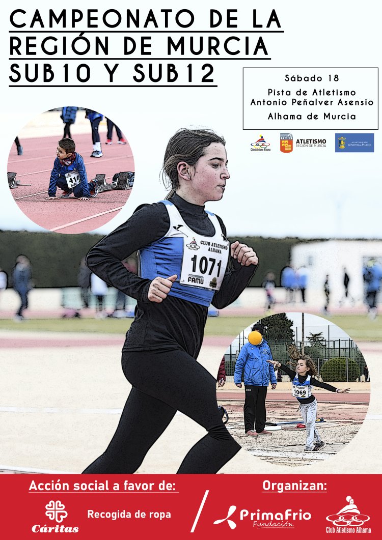 Alhama acogerá este próximo sábado las finales regionales Sub10 y Sub12