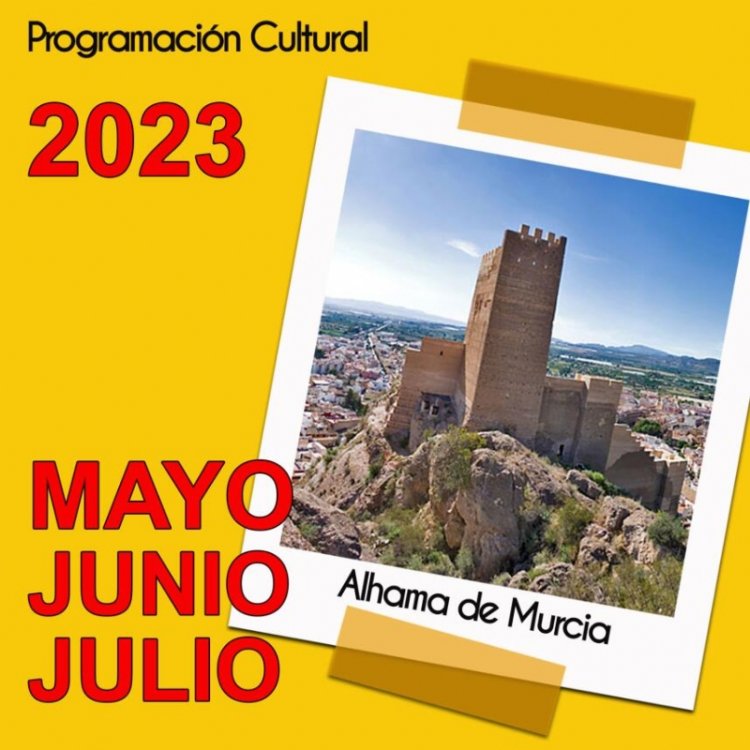 Programación cultural de mayo a julio de 2023