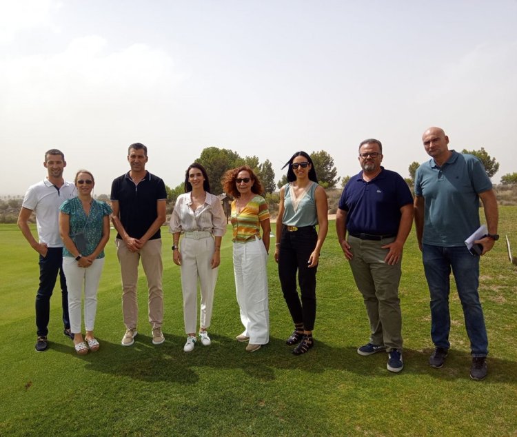 El equipo de Gobierno visita el nuevo proyecto urbanístico de Alhama Nature Resort en Condado de Alhama