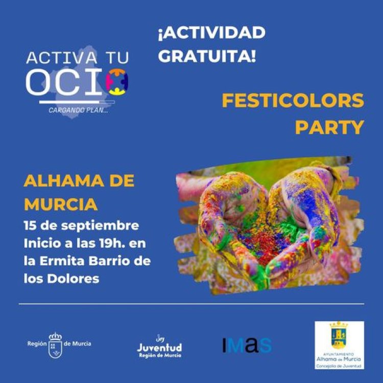 ¡ÚLTIMOS DÍAS PARA APUNTARTE! ¡Prepárate para la fiesta más emocionante del verano! ???????? Únete a la FESTICOLORS PARTY