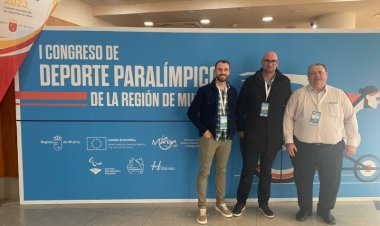 Alhama de Murcia presente en el I Congreso de Deporte Paralímpico de la Región de Murcia