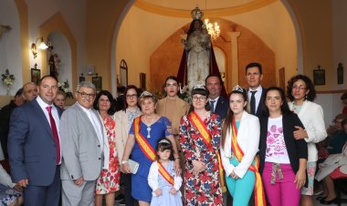 Ayer domingo, los vecinos de la pedanía de las Cañadas vivieron el día grande de sus fiestas patronales.