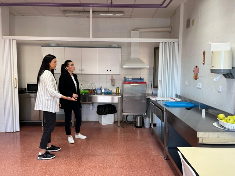 Renovada la cocina de la Escuela Infantil Gloria Fuertes 12/04/2024