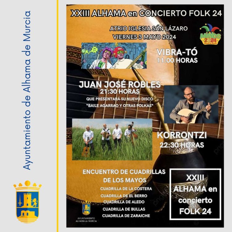 XXIII Alhama en Concierto Folk 2024
