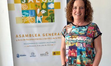 Alhama de Murcia consolida su compromiso con la promoción y la prevención de la salud en la Asamblea General de RECS