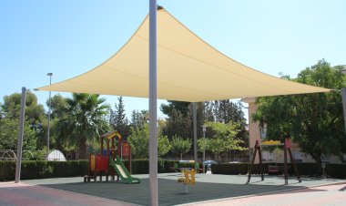 Alhama de Murcia mejora sus parques y jardines con nuevas infraestructuras y sombraje