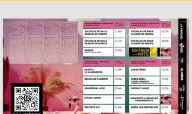 El flamenco más innovador en el 8º SFAM FESTIVAL Semana Flamenca de Alhama de Murcia, que se celebrará del 25 al 28 de septiembre de 2024, un evento organizado en colaboración con el ICA