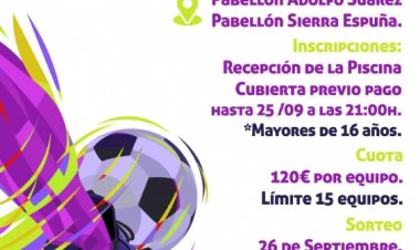 Ya puedes inscribirte en el torneo 24 horas fútbol sala de la Feria 2024