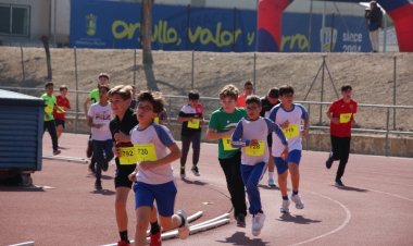 Todos los colegios del municipio se han dado cita en el Cross Escolar