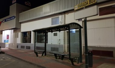 Traslado provisional de la parada de bus a la avenida Ginés Campos