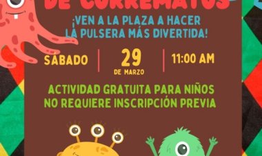 Taller Infantil Pulseras de Corremayos en la Plaza de Abastos este sábado 29 de marzo