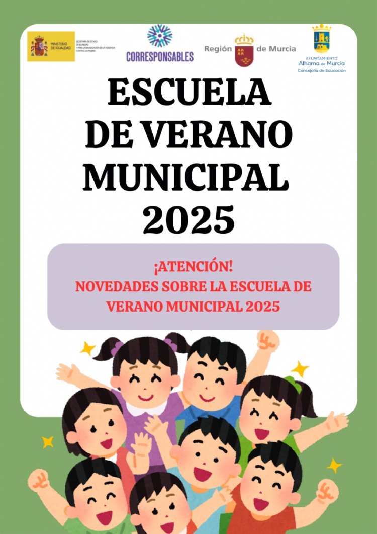 El Ayuntamiento publicará el lunes el formulario de inscripción para la Escuela de Verano 2025