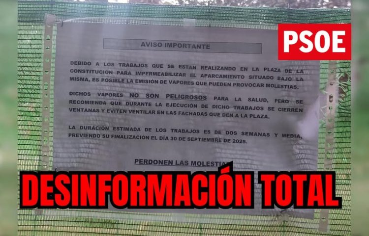 Partido Popular de Alhama:  El PSEO de Alhama sigue mintiendo y los vecinos pagan la chapuza.