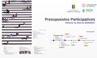 Alhama avanza en los Presupuestos Participativos 2026-2027 con la definición del calendario y las bases del proceso