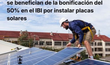 Más de 100 familias de Alhama ya se benefician de la bonificación del 50% en el IBI por instalar placas solares