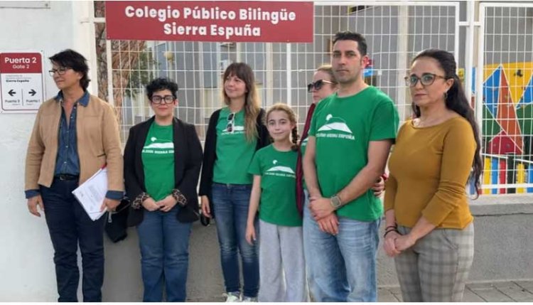 La diputada Magdalena Sánchez Blesa lleva a la Asamblea regional la falta de accesibilidad en el CEIP Sierra Espuña