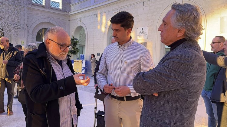 El Concejal de Educación, Antonio García Martínez Educación, estuvo presente en las  V Jornada Internacional. El exilio republicano en el norte de África: Campos de Concentración