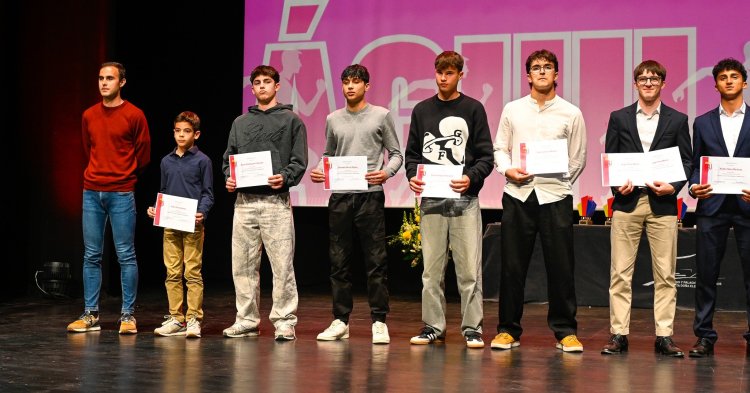 El deporte de #Alhama volvió a brillar en la XIII Gala del Atletismo Murciano, celebrada en el Auditorio y Palacio de Congresos Infanta Doña Elena de Águilas.