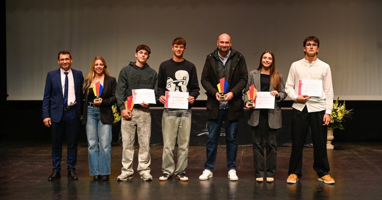 El deporte de #Alhama volvió a brillar en la XIII Gala del Atletismo Murciano, celebrada en el Auditorio y Palacio de Congresos Infanta Doña Elena de Águilas.