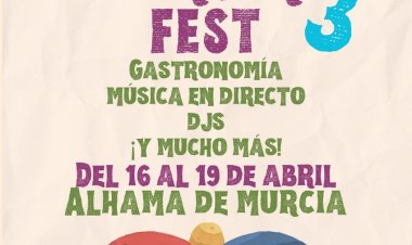 Gastronomía, conciertos y DJs protagonizan el Mayos Burger Fest 3 del 16 al 19 de abril en Alhama