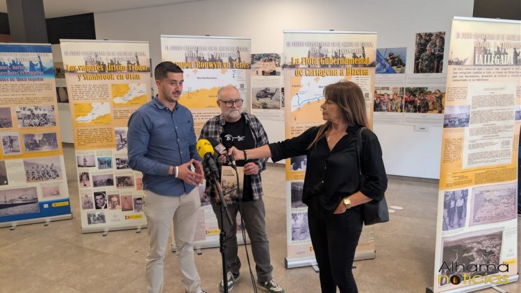 Se celebra una jornada de memoria histórica con diferentes actividades, exposición recorrido por el patrimonio, y ponencia - coloquio.  "El exilio republicano en el norte de África"